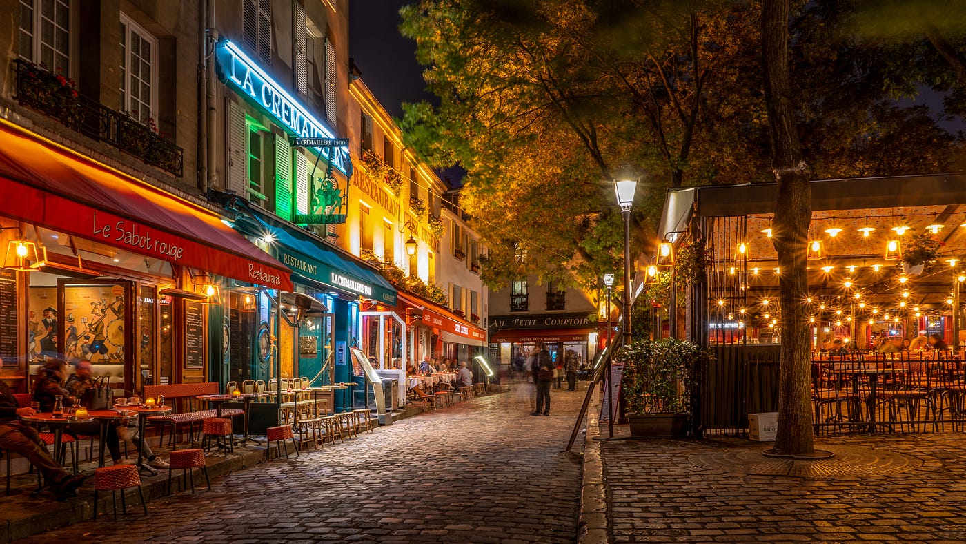 Bustling Boulevards and Legendary Cafés